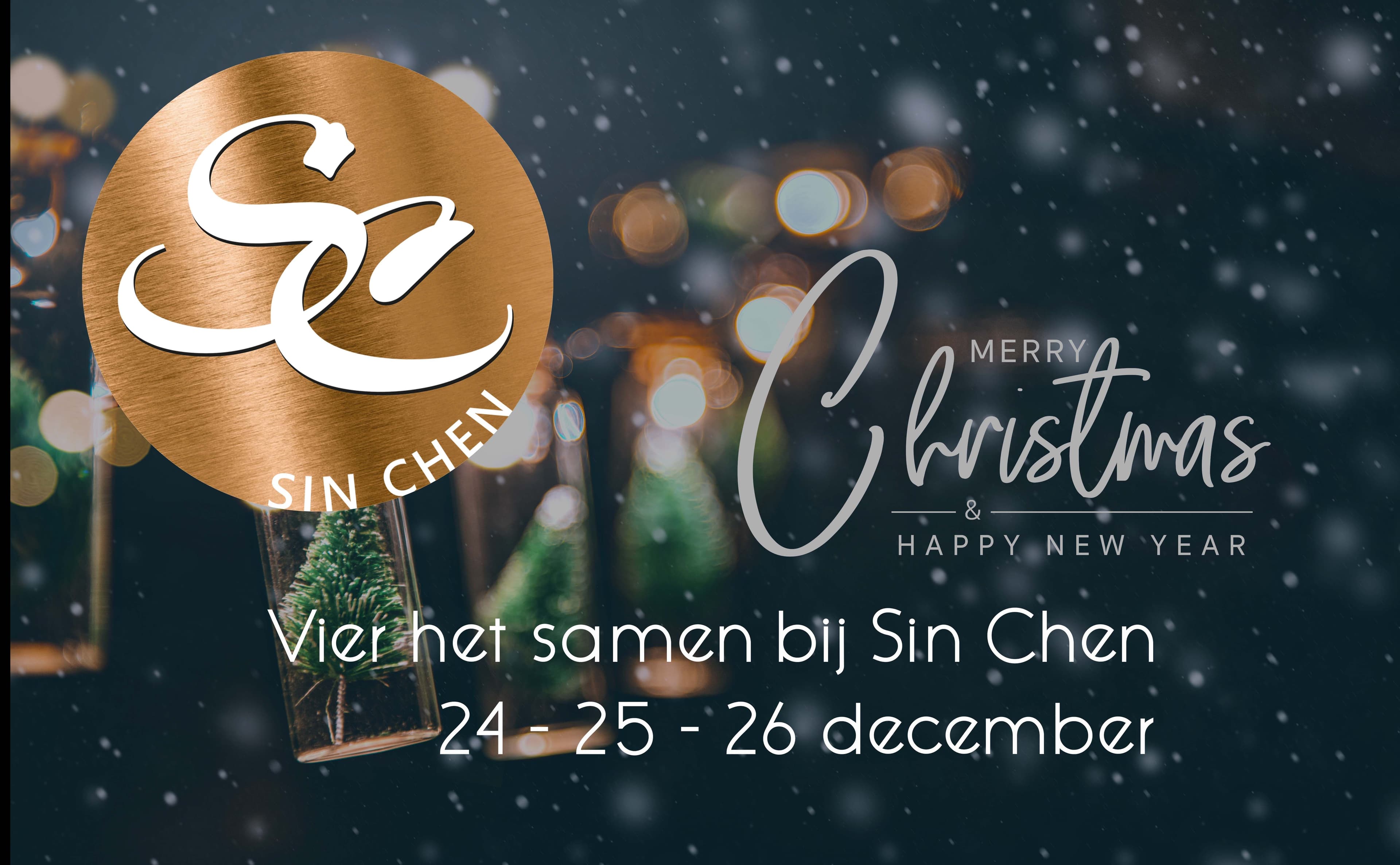 Vier Kerst samen bij Sin Chen
